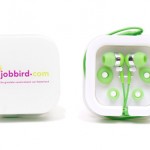 originele gadgets - voorbeeld:Jobbird earphones