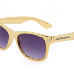 zonnebrillen-bedrukken - voorbeeld: Greg van Avermaet gouden zonnebril