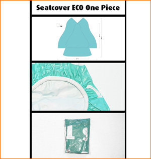 zadelhoesjes bedrukken - voorbeeld: zadelhoesje Eco One Piece Style