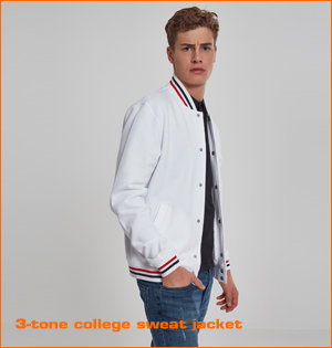 3 tone college jacket