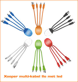 Xooper multi kabel Ilo led