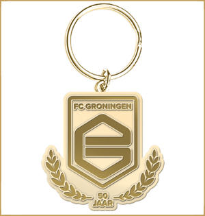 Sleutelhanger voor 50 jaar FC Groningen